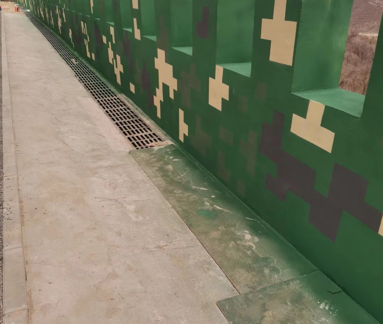 莱芜围墙迷彩喷涂,数迷彩漆